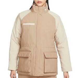 Nike Therma Fit SPTCAS Jacket Women Size XL Thermore Insulation Loose Fit Coat